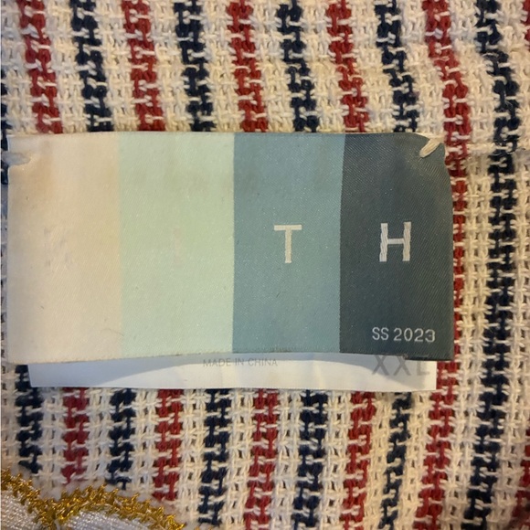 Kith Striped Casual Button Down Shirt - Red, Yellow, Black, White - Picture 5 of 5